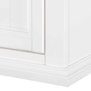 Foremost Brantley 24 in. W x 28 in. H Surface Mount Wall Cabinet in White BAWW2428