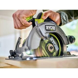 RYOBI ONE+ HP 18V Brushless Cordless Compact 6-12 in. Circular Saw (Tool Only) PSBCS01B