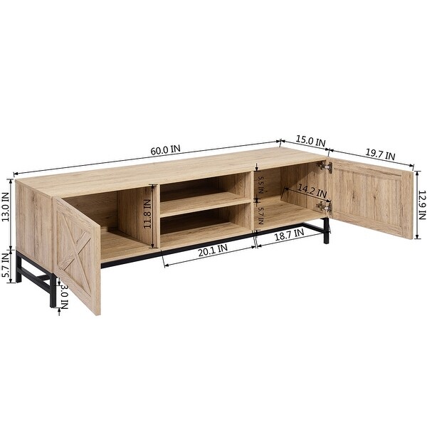 Entertainment Center TV Console for Up to 55