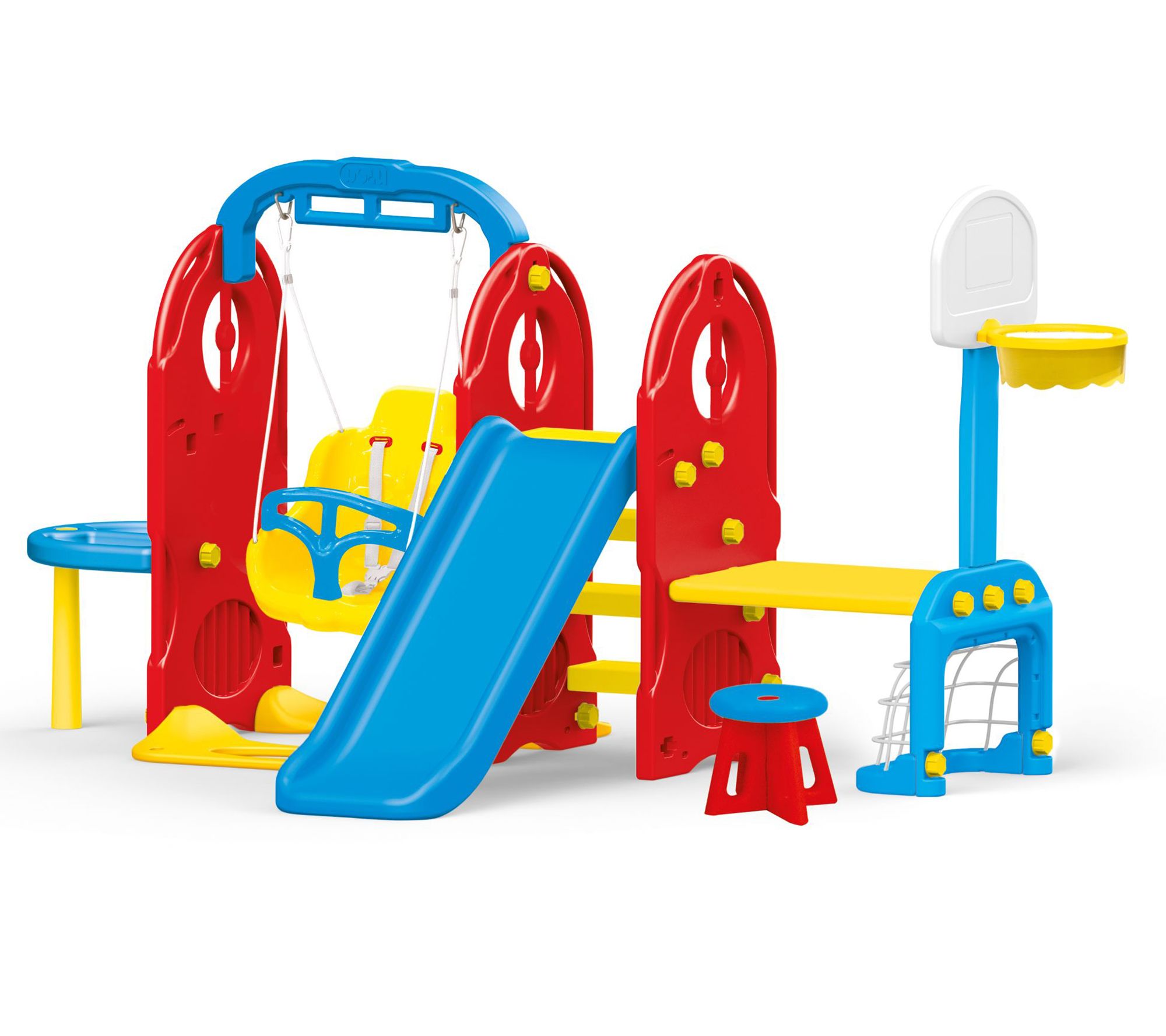 Dolu Toys 7-In-1 Backyard Playground