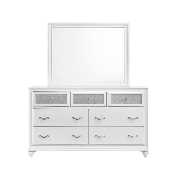 Halifax 3-piece Panel Bedroom Set with Dresser and Mirror - - 35046969