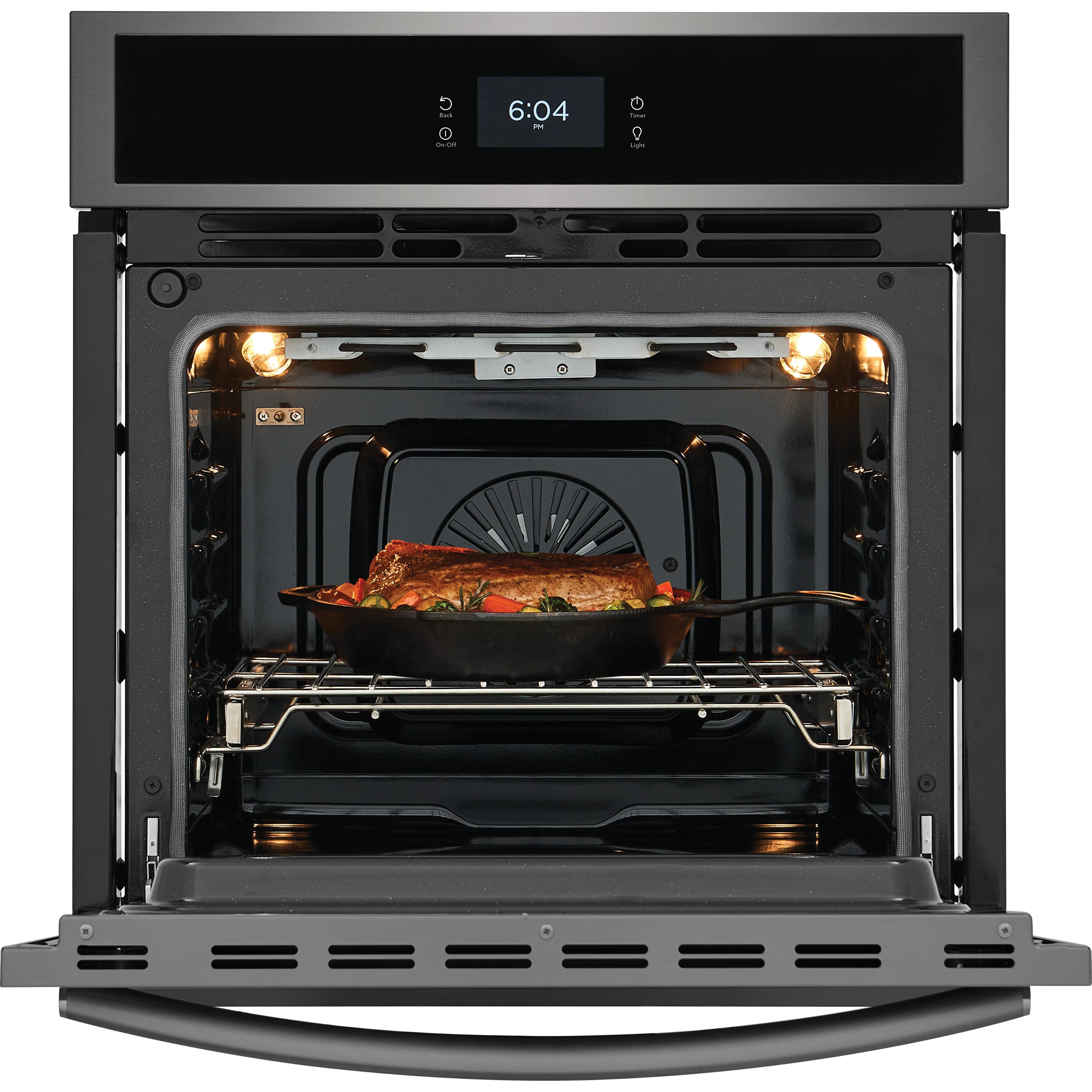 Frigidaire Gallery 27-inch, 3.8 cu.ft. Built-in Single Wall Oven with Air Fry Technology GCWS2767AD