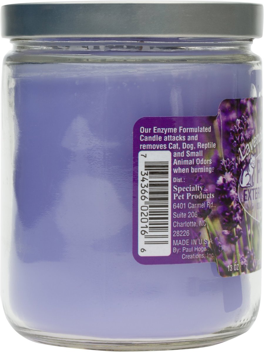 Pet Odor Exterminator Lavender and Chamomile Deodorizing Candle