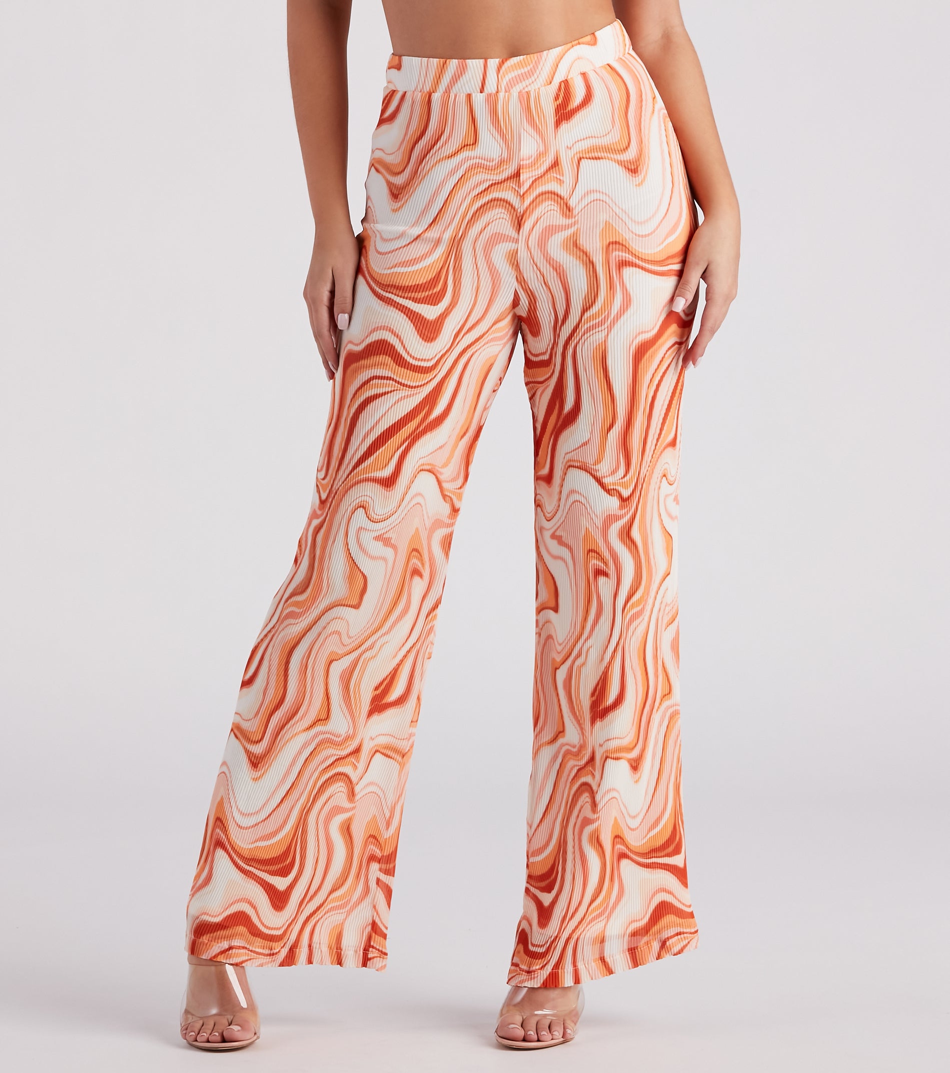 Spring Break Vibes Wide Leg Pants