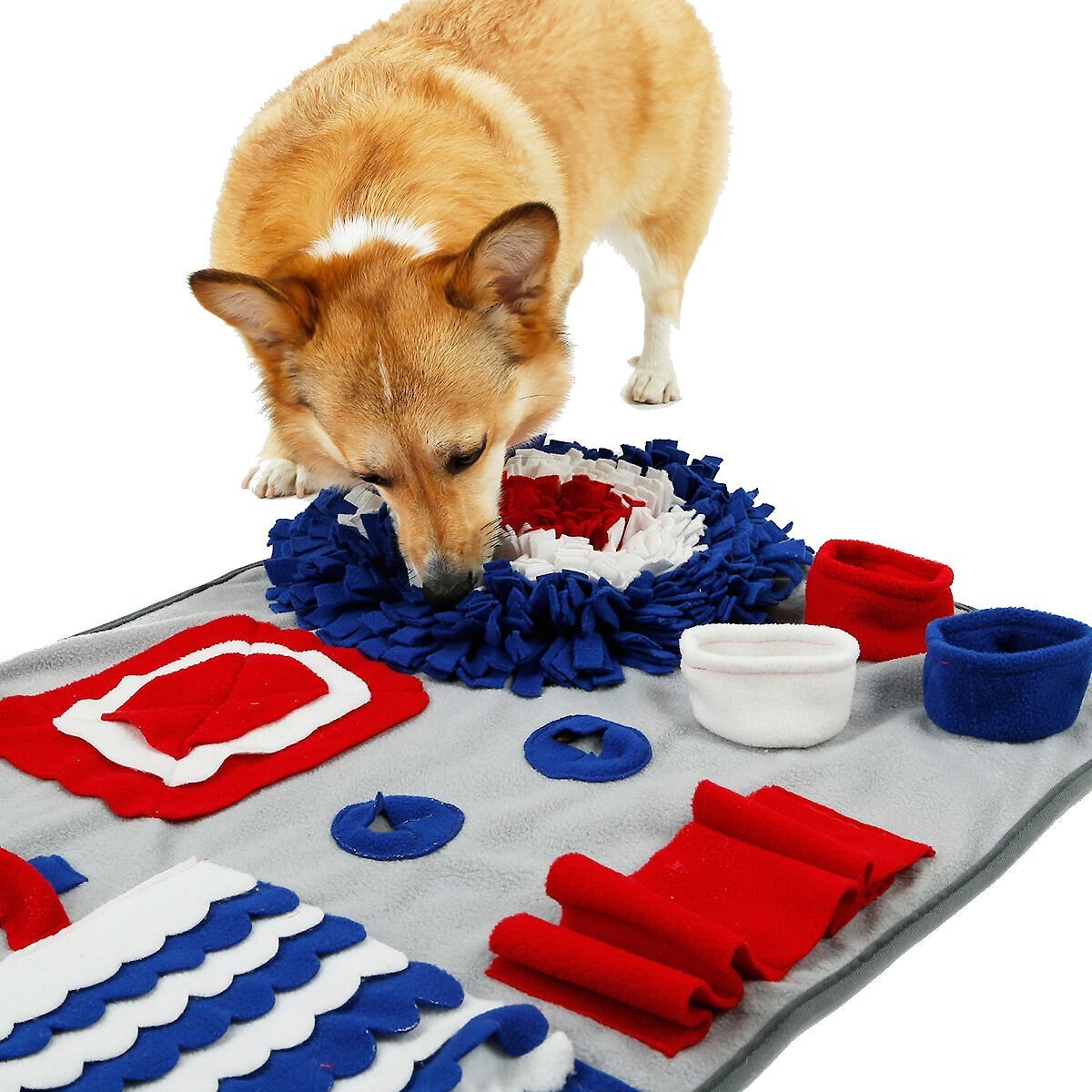 Pet Life Sniffer Snack Interactive Feeding Snuffle Dog and Cat Mat