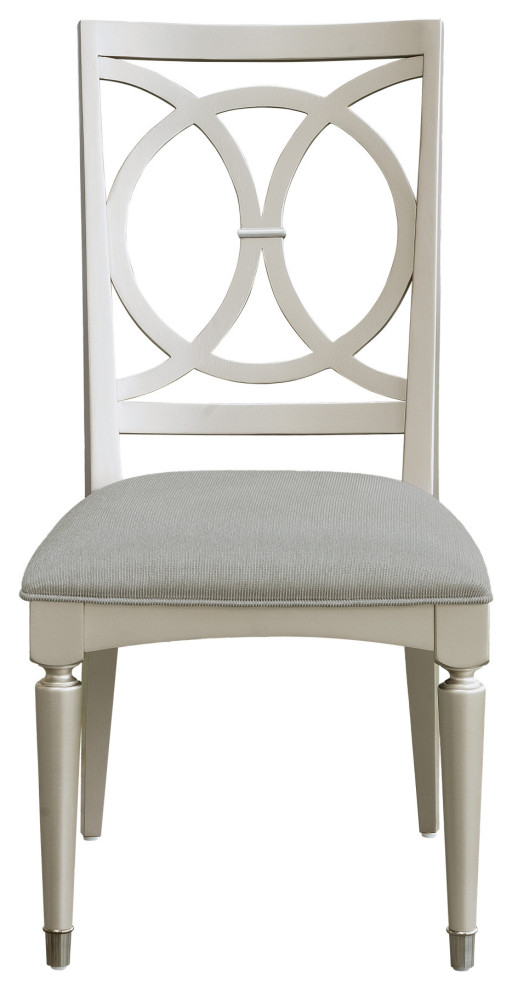 Bellevue HMIF71055 Dejesus 2 Piece Polyester Wide Polyester Side   Dining Chairs   by Buildcom  Houzz