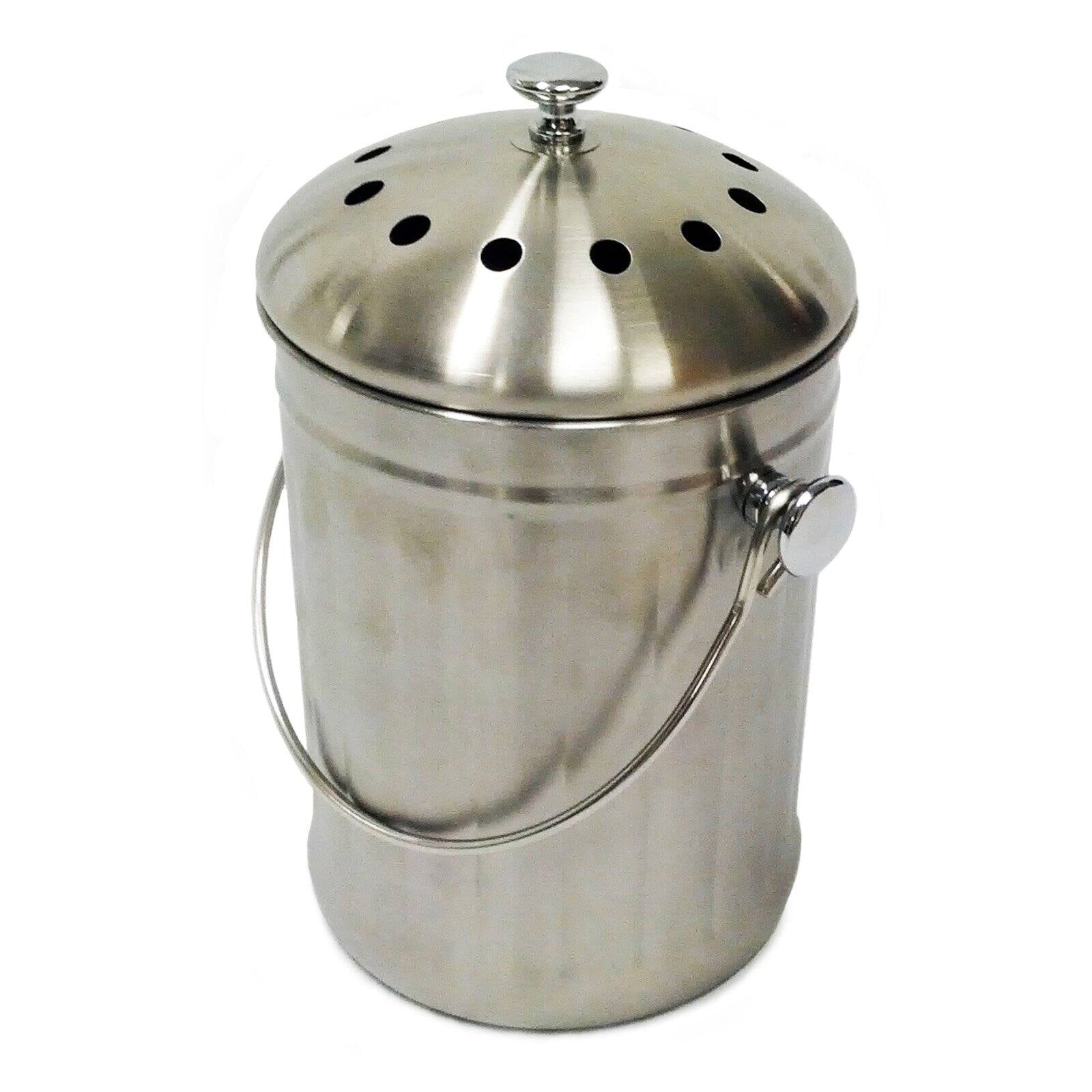 Good Ideas Kitchen Accents - Stainless Steel Kitchen Composter