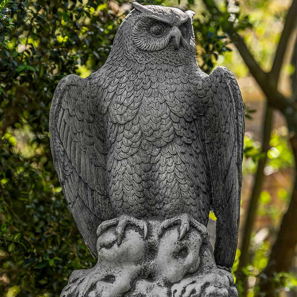 Campania International August Owl Statue