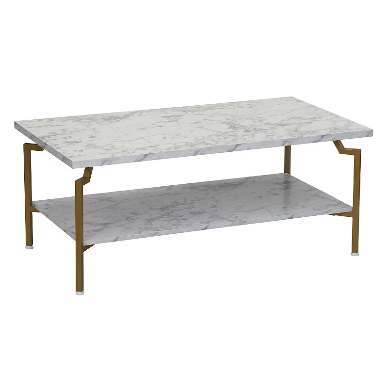 Household Essentials Mid-Century Modern Coffee Table