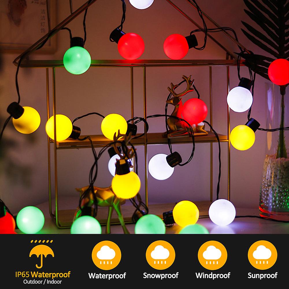 Christmas Light Smart Bluetooth Led Fairy Ball Festoon Lamp Indoor/outdoor Decoration For Home Wedding Party Garden Navidad