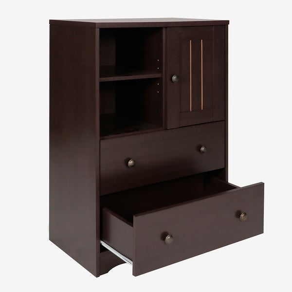 23.2'' Wide 2 Drawer Storage Cabinet