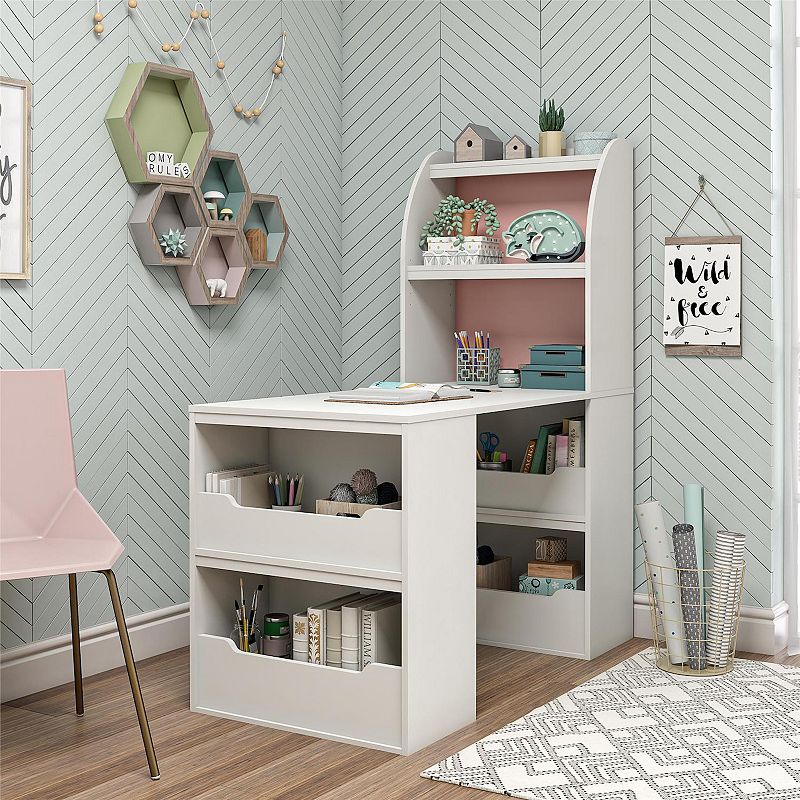 Ameriwood Home Tyler Kids Craft Desk