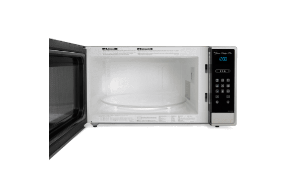 Panasonic 1.6 cu ft Built-In or Countertop Microwave Oven, Stainless Steel