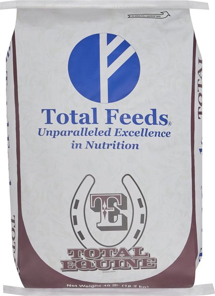 Total Feeds Total Equine Horse Food， 40-lb bag