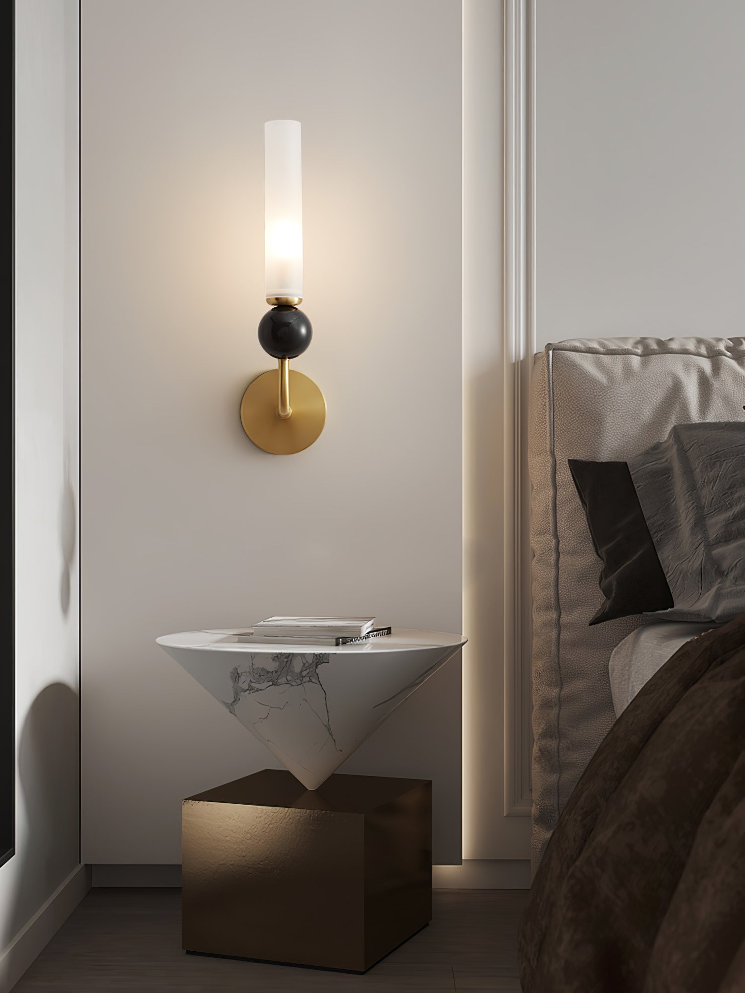 Marble Vertical Wall Lamp