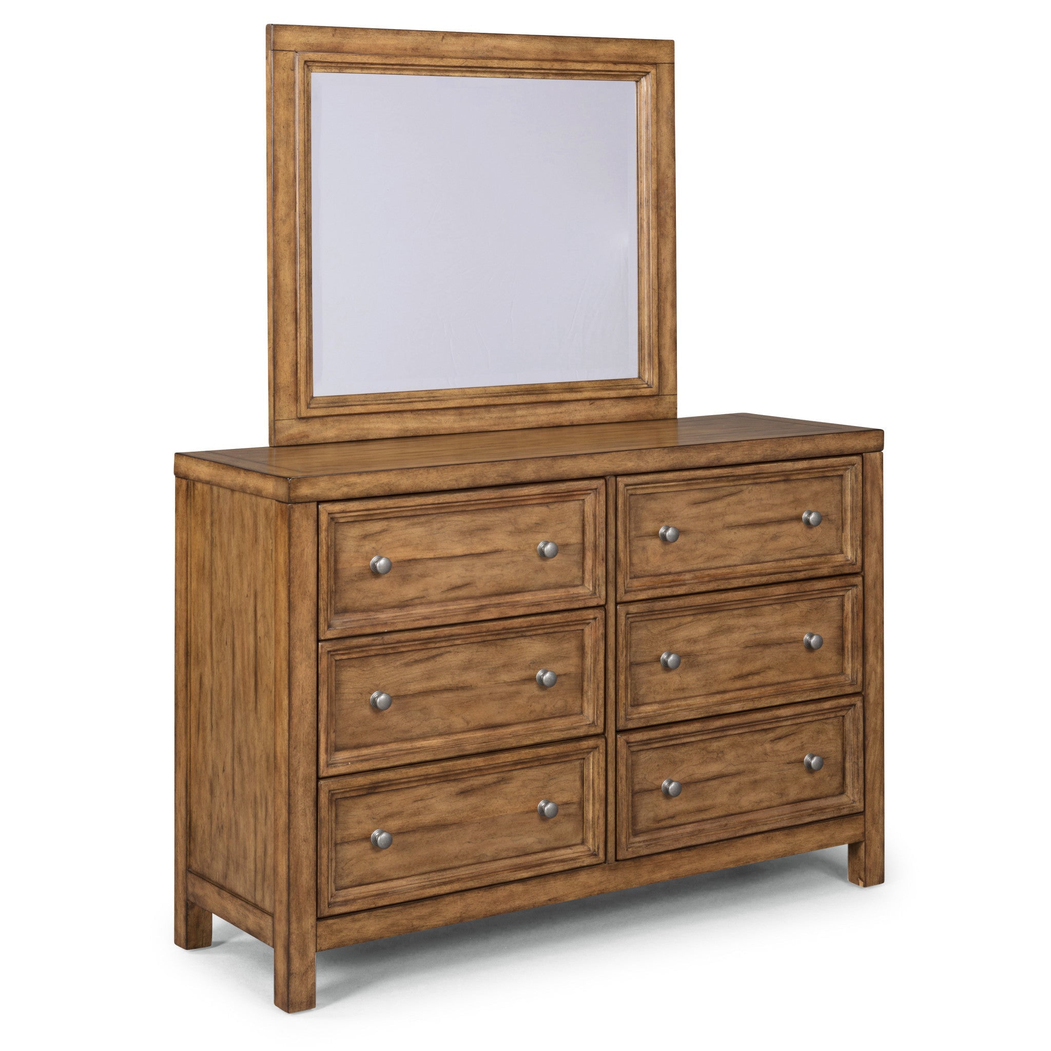 Sedona Brown Dresser with Mirror