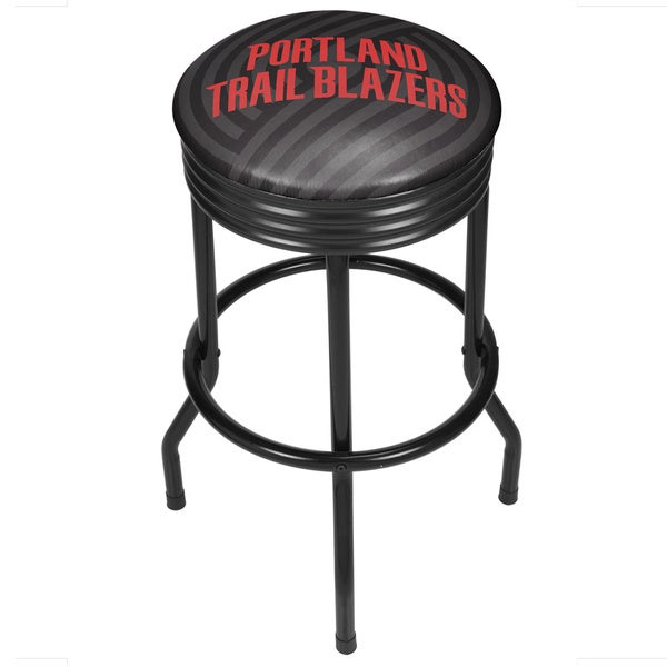 NBA Black Ribbed Bar Stool - Fade