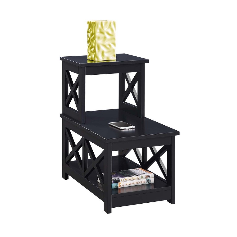 Convenience Concepts Oxford 2 Step Chairside End Table