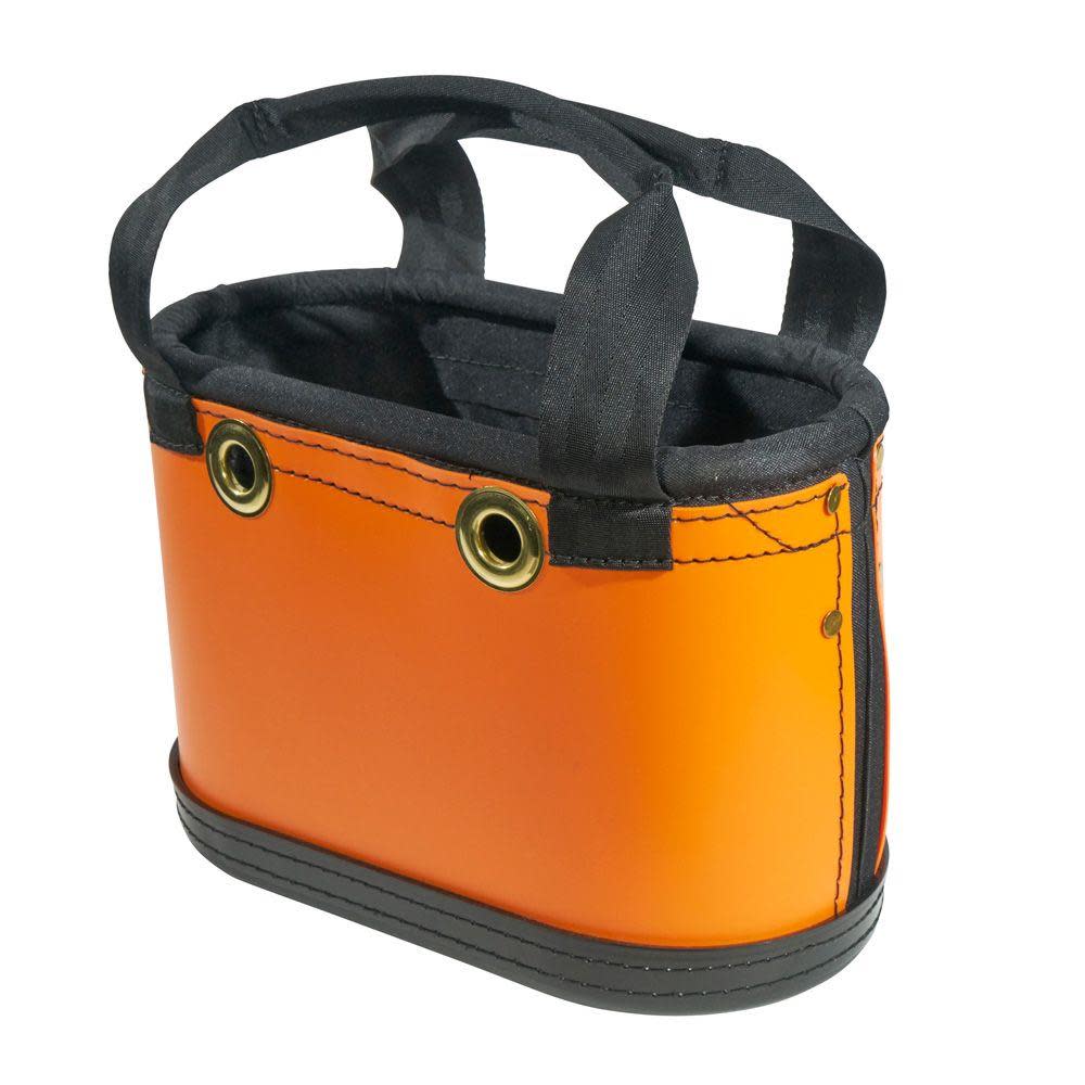 Hard Body Oval Bucket Orange/Black ;