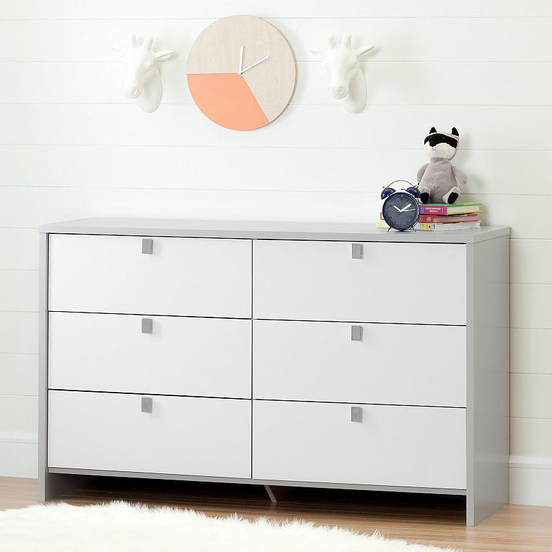 South Shore Cookie 6-Drawer Double Dresser