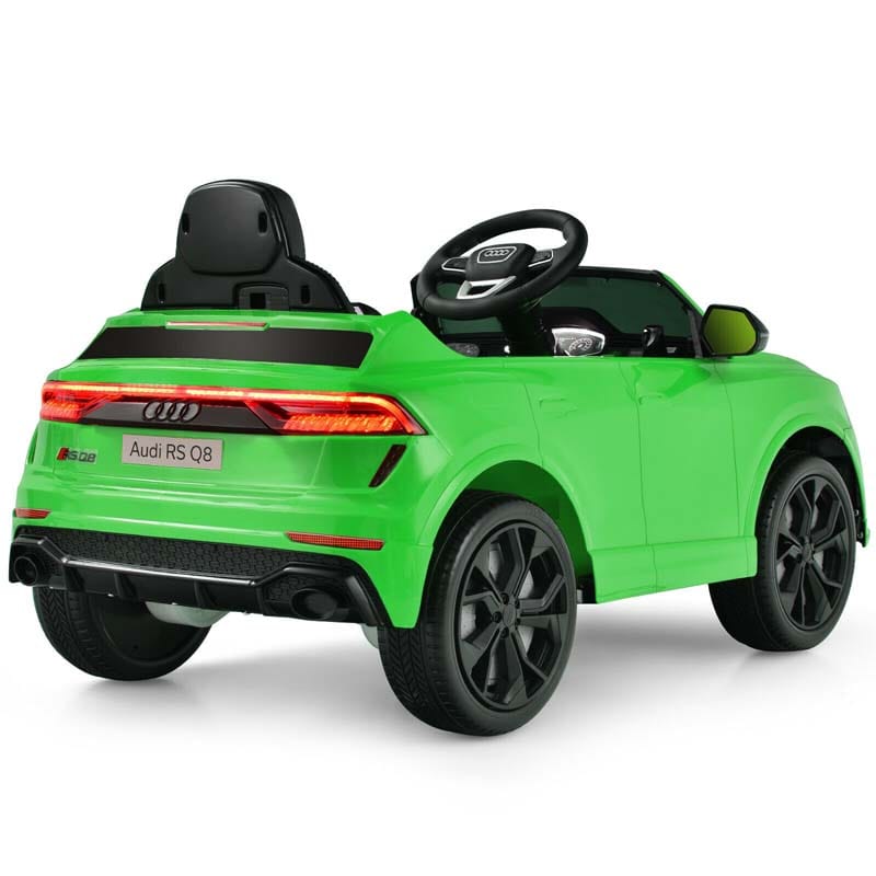 12V Licensed Audi Q8 Kids Ride On Car, Battery Powered 4 Wheeler Riding Toy Car with Remote Control