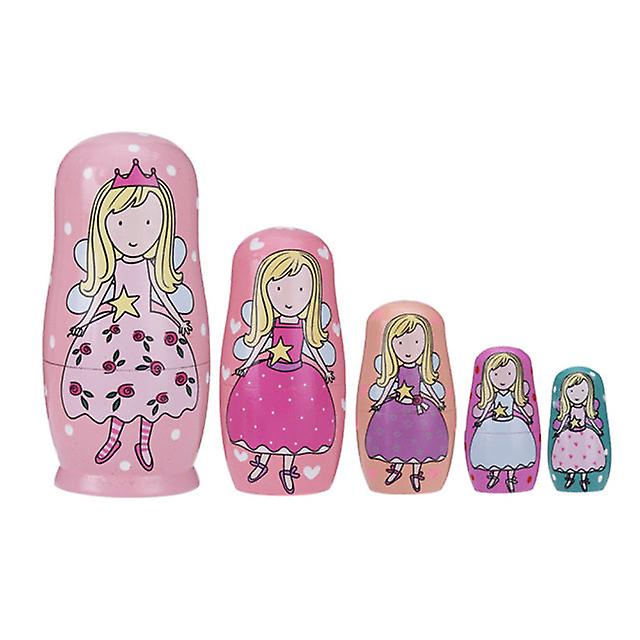 10Pcs/set lovely russian matryoshka dolls wood