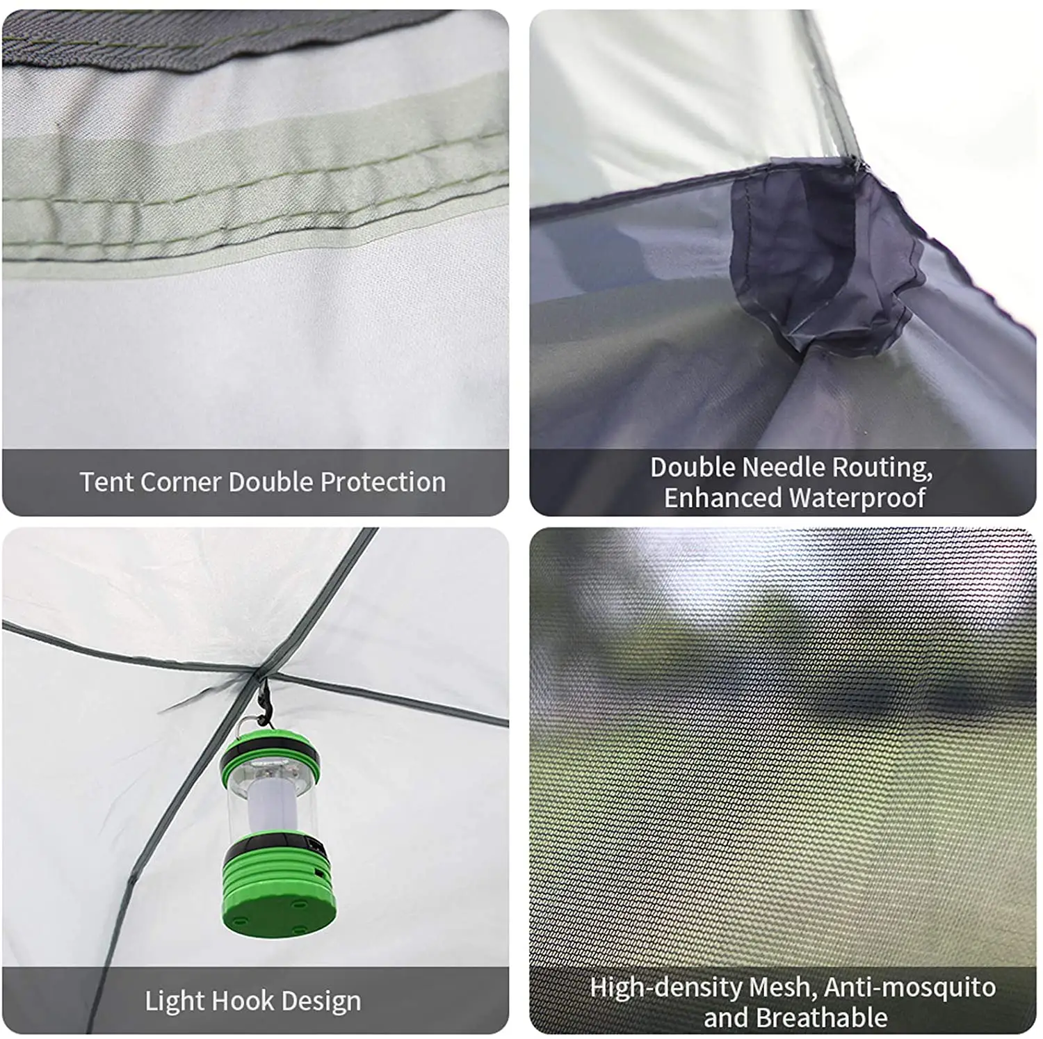 Portable Lightweight Tent 4 Season Tent for 4 5 People Aluminium automatic hydraulic Camping Tent