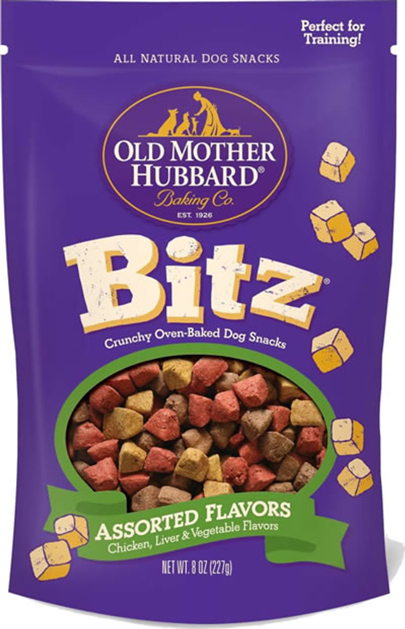 Old Mother Hubbard Training Bitz Assorted Dog Treats， 8 OZ.