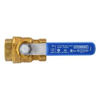 Everbilt 34 in. Brass FPT Full Port Ball Valve 107-404EB