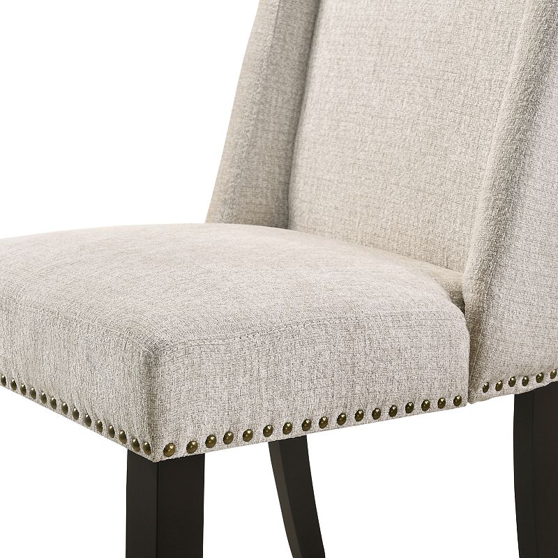 Carolina Chair and Table Laurant 2-Piece Upholstered 24 Stools