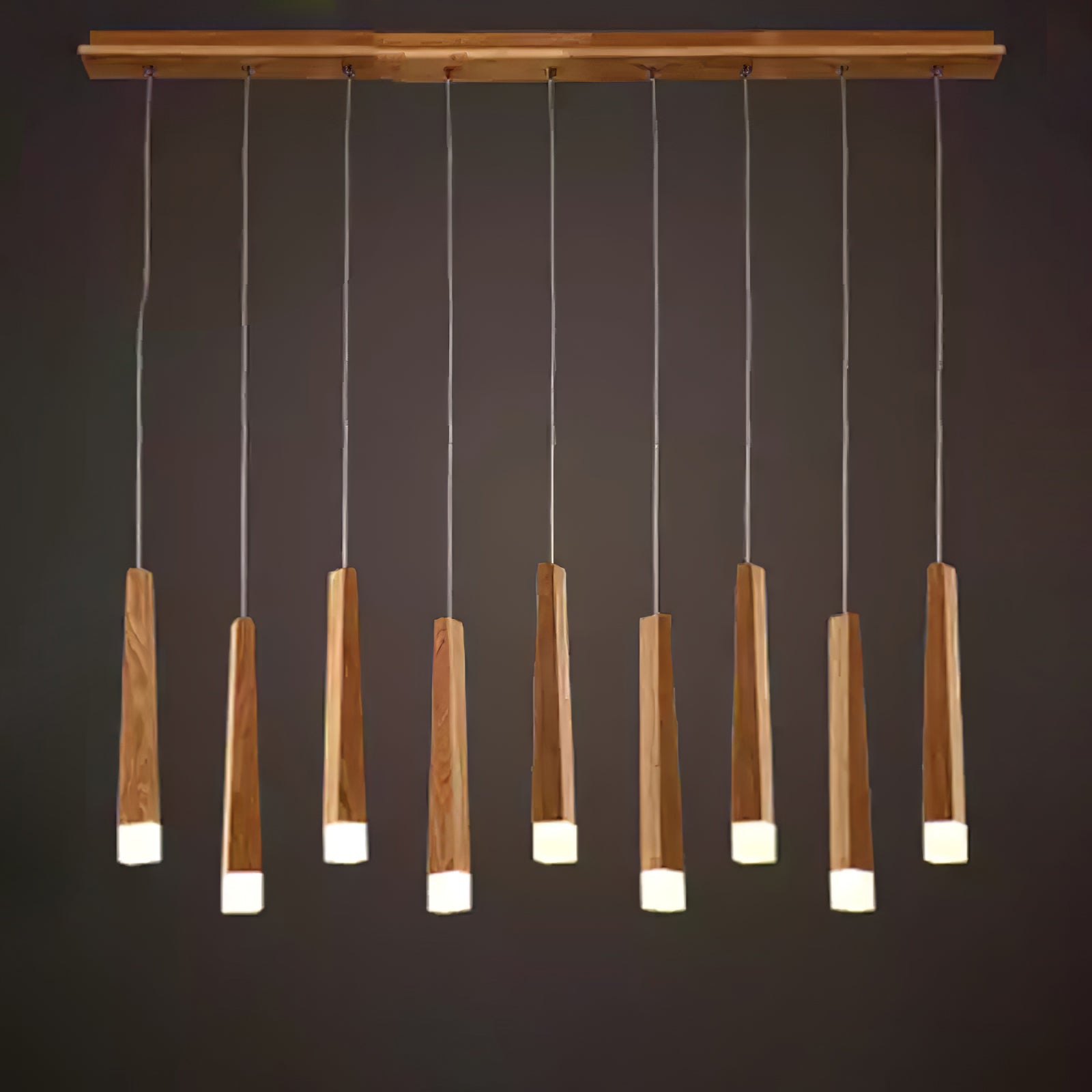 Firewood Stick Chandelier