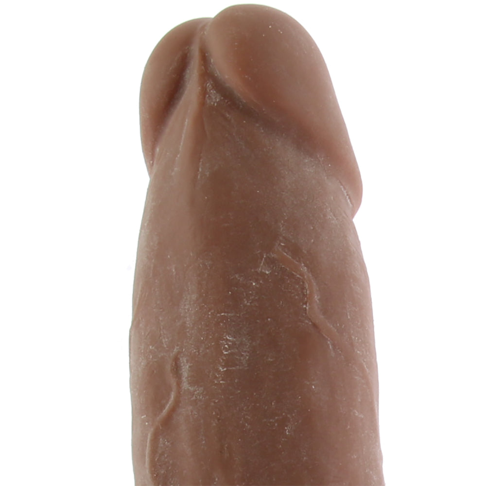 Real Cocks #7 Dual Layered Bendable Dildo in Brown