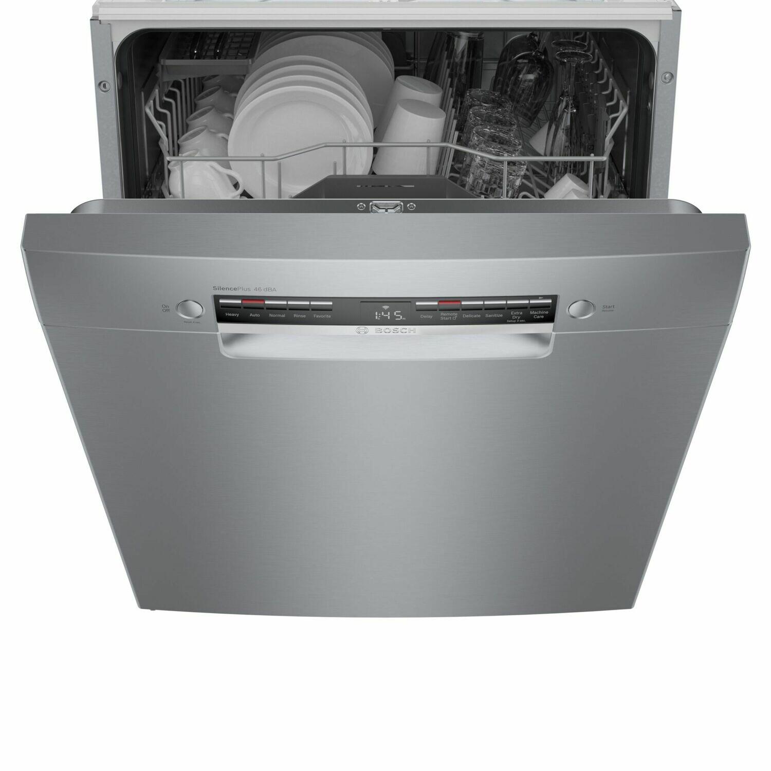 Bosch SGE53B55UC 300 Series Dishwasher 24'' Stainless Steel Sge53B55Uc