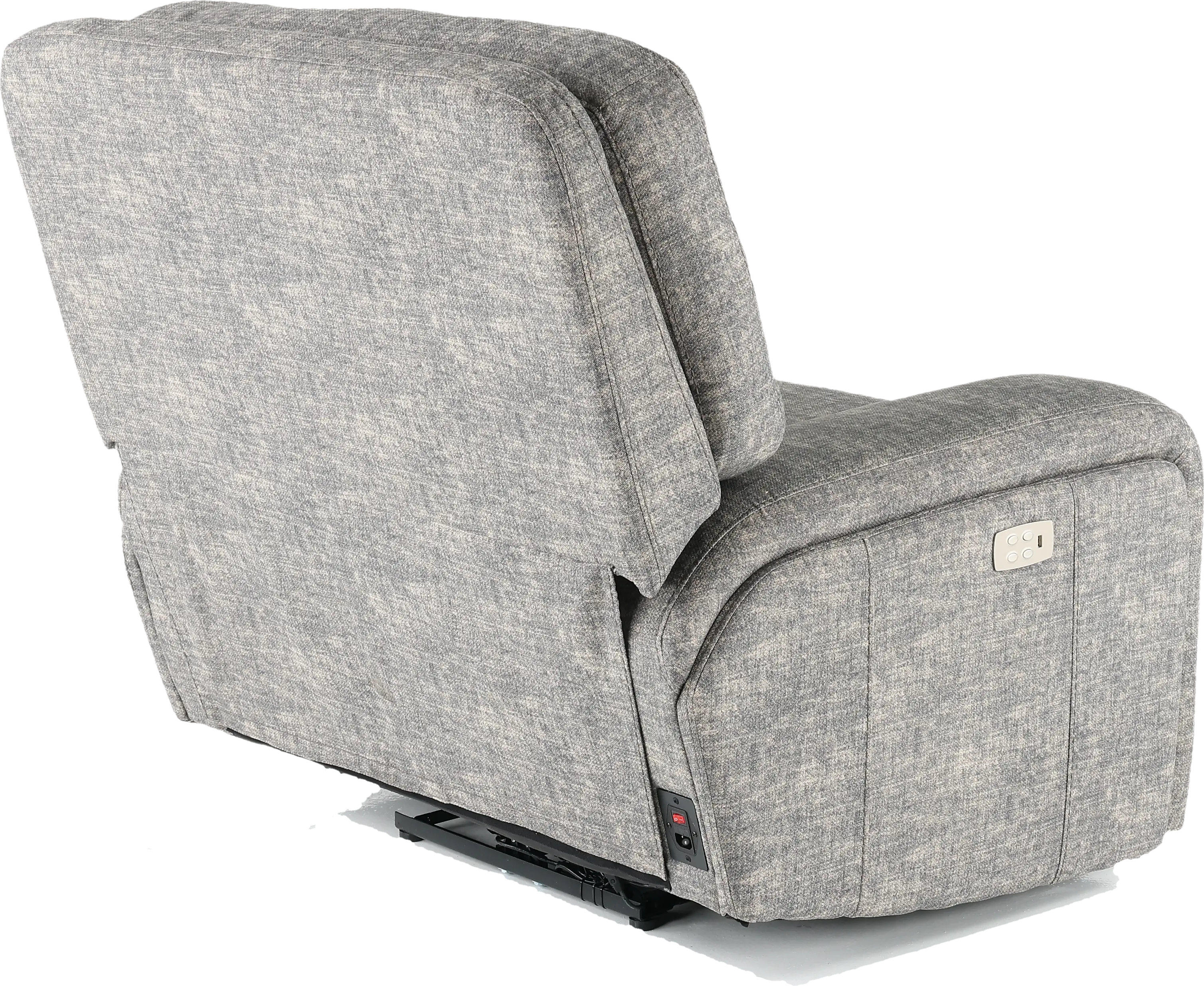 Rock Quarry Gray Power Recliner