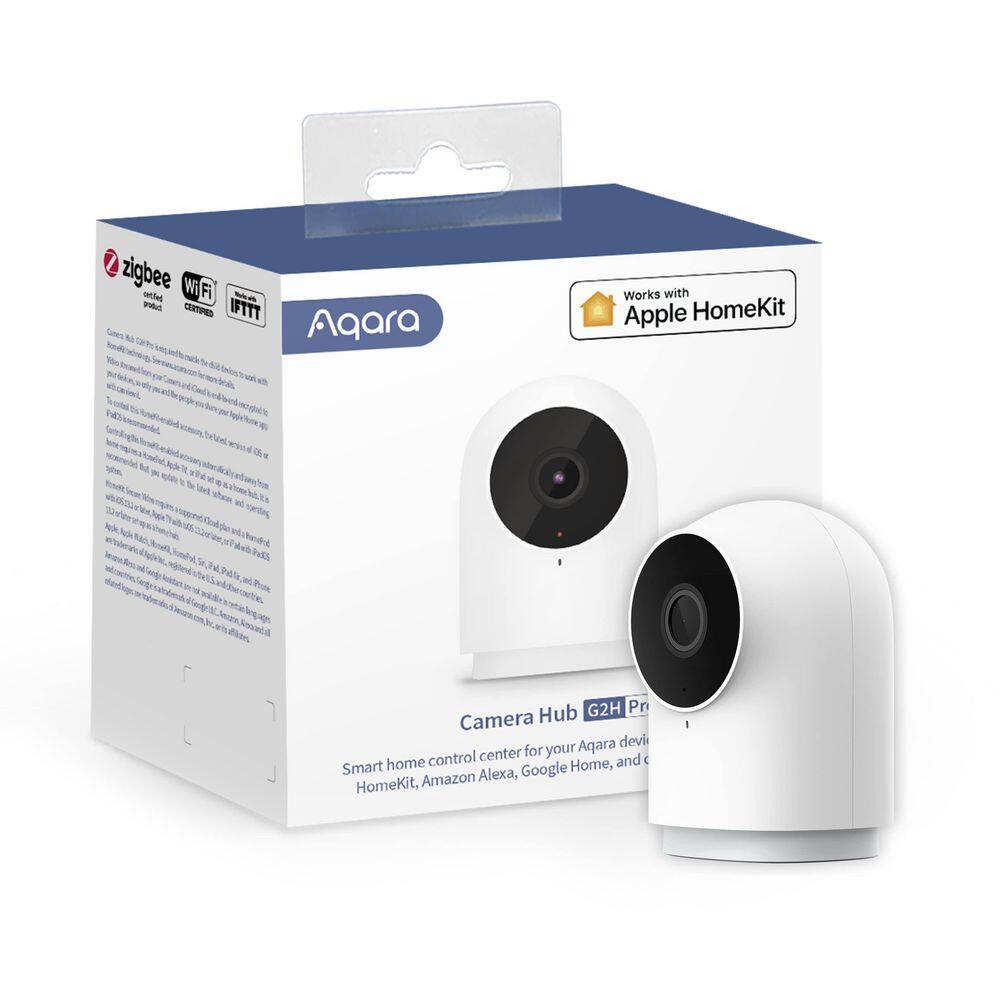 Aqara Camera Hub G2H Pro 1080p HD HomeKit Secure Video Indoor Camera Night Vision Two-Way Audio Zigbee Hub Plug-in CH-C01