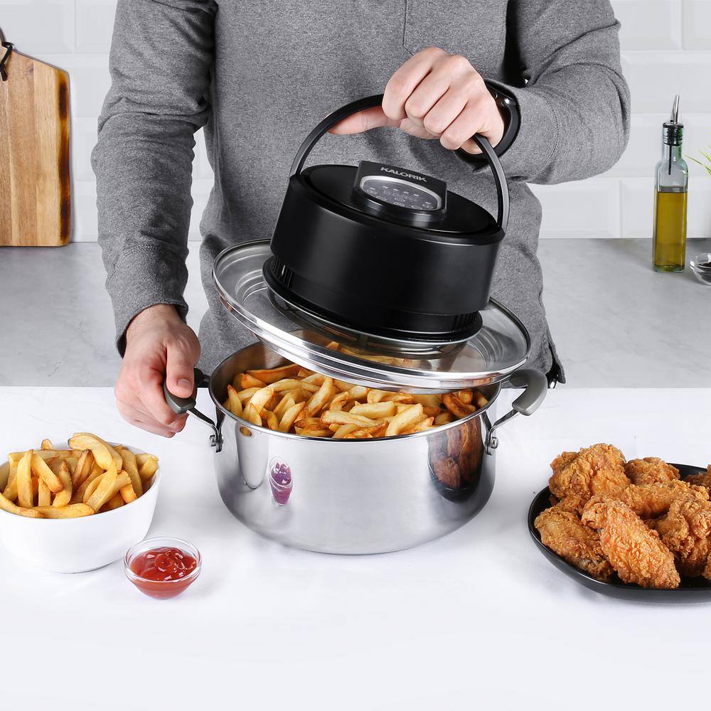 KALORIK Black Universal Digital Air Fryer Lid FT 46587 BK