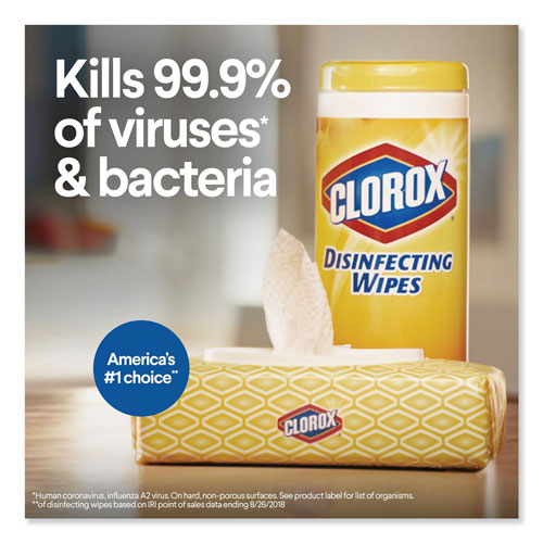 Clorox Disinfecting Wipes | 7 x 8， Fresh Scent