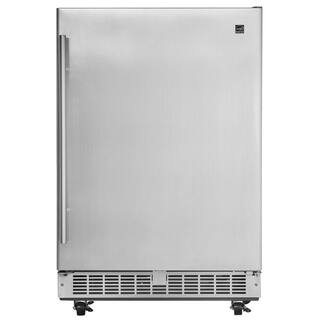 Silhouette Professional 5.5 cu. ft. Outdoor Rated Mini Fridge in Stainless Steel DAR055D1BSSPRO