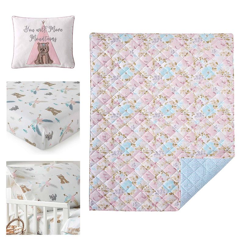 Levtex Home Malia 5-piece Toddler Quilt and Sheet Set with Decorative Pillow