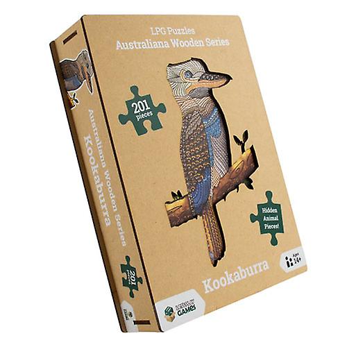 Australiana Series 01 Wooden Puzzle (Kookaburra)