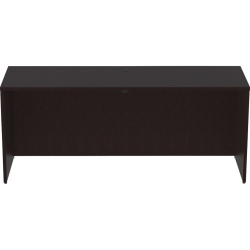 Lorell Essentials Espresso Laminate Credenza Shell (18212)