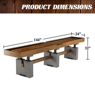 Barrington Clyborne 12 ft. Shuffleboard Table AC144Y19001