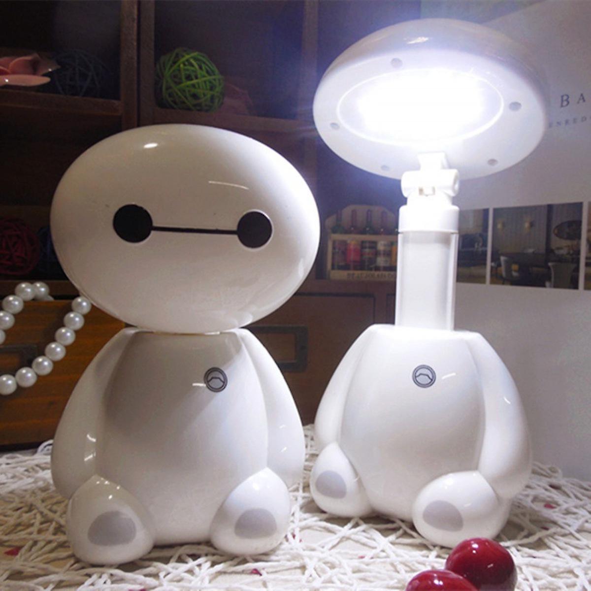 Baymax Usb Night Light Bedside Night Lamp Cute Kids Table Lamp Room Decoration Chirstmas Gift