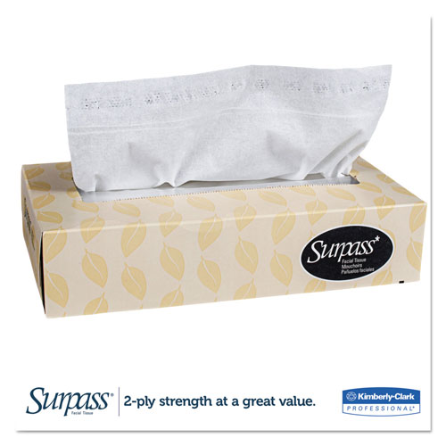 Kimberly-Clark Facial Tissue | 2-Ply， White，125 Sheets