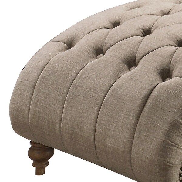 Yarmouth Upholstered Tuffted Chaise Lounge