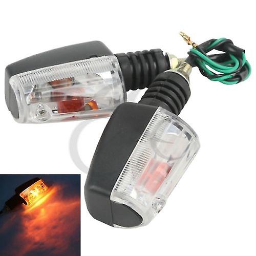 Born Pretty Motorcycle 10mm Front Or Rear Amber Turn Signal Indicator Light Lamps Bulb Universal