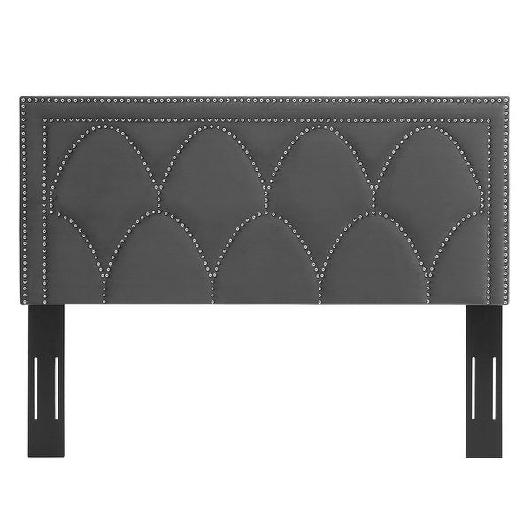 Greta Performance Velvet King/California King Headboard - - 36094440