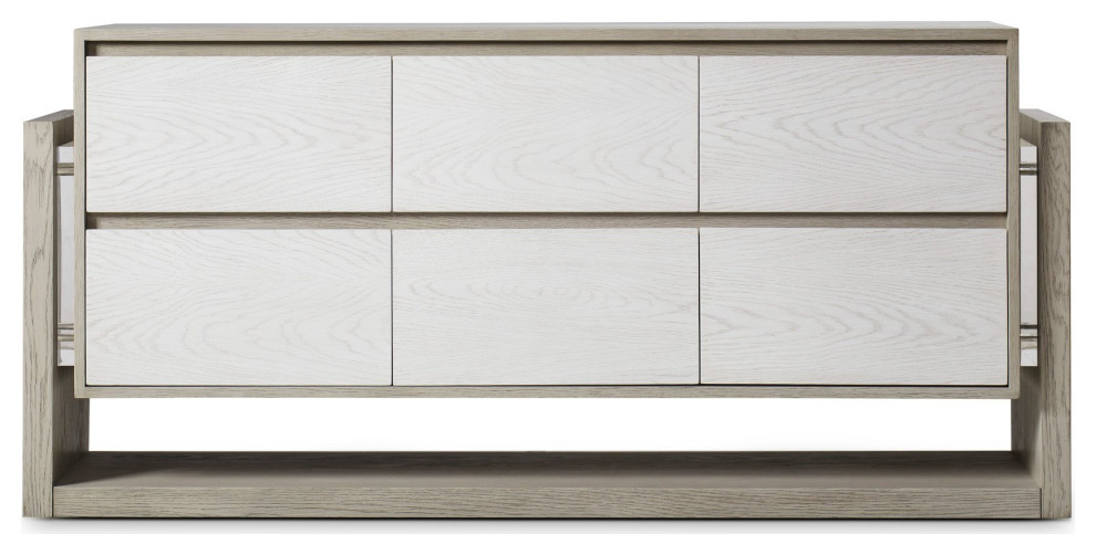 Manning Chest 6 Drawer   Transitional   Accent Chests And Cabinets   by Peachtree Fine Furniture  Houzz