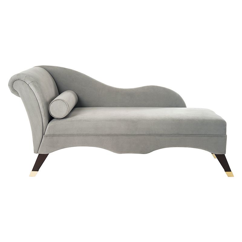 Safavieh Velvet Chaise and Pillow 2-piece Set