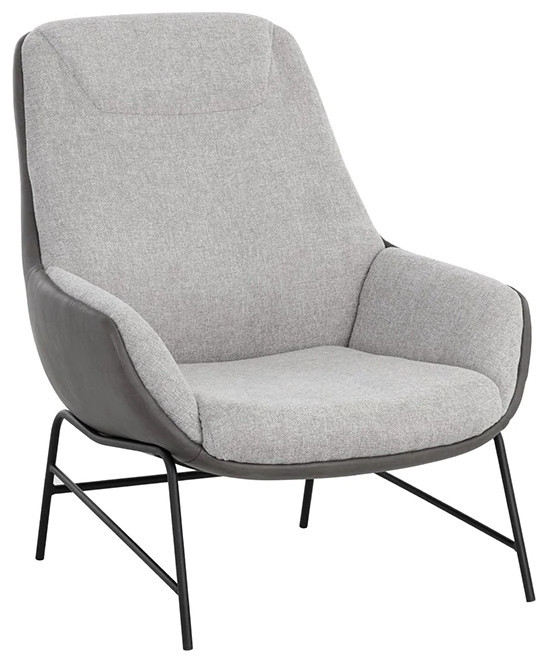 Berne Lounge Chair   Midcentury   Indoor Chaise Lounge Chairs   by Rustic Home Furniture Deco  Houzz